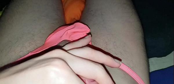  Hard cock with sex toy